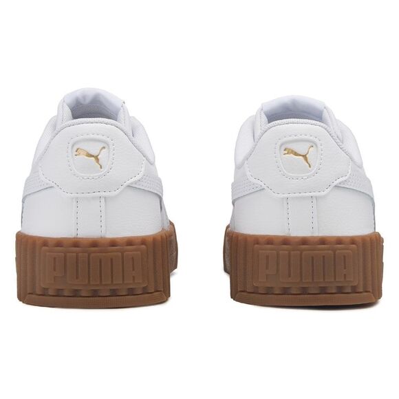 NEW Puma Carina 3.0 Court Sneaker White Gum Sole Size 10 - Picture 6 of 6